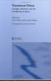 Cover of: Translocal China: Linkages, Identities and the Reimagining of Space (Routledge Studies in China in Transition)