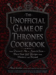 Cover of: The unofficial Game of thrones cookbook