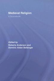Cover of: Medieval Religion | Domi Bellenger