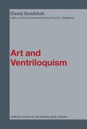 Cover of: Art & ventriloquism: essays