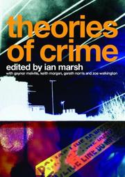 Cover of: Theories of Crime by Ian Marsh