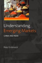 Cover of: Understanding Emerging Markets by Peter Enderwick