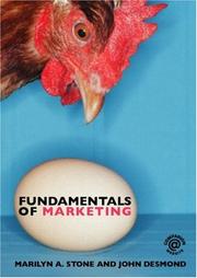 Cover of: Fundamentals of Marketing by Marilyn Stone