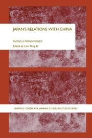 Cover of: Japan's relations with China by edited by Lam Peng-Er.