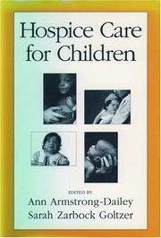 Cover of: Hospice care for children