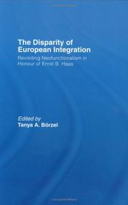 The disparity of European intergration by Tanja A. Börzel