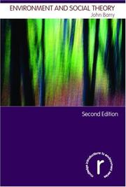 Cover of: Environment and Social Theory (Routledge Introductions to Environment S.)