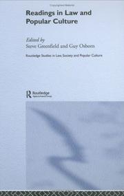 Cover of: Readings in law and popular culture