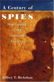 Cover of: A century of spies: intelligence in the twentieth century