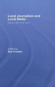 Cover of: Local Media: Local Journalism in Context