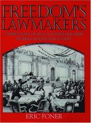 Cover of: Freedom's lawmakers: a directory of Black officeholders during Reconstruction