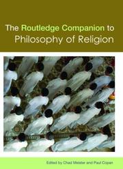 Cover of: Routledge Companion to Philosophy of Religion by Chad Meister, Paul Copan