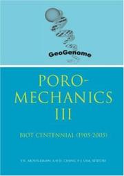 Poro-Mechanics III by Younane Abousleiman, Alexander H.D. Cheng, Franz-Josef Ulm