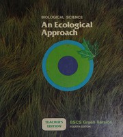 Cover of: Biological science: an ecological approach : BSCS green version : teacher's edition