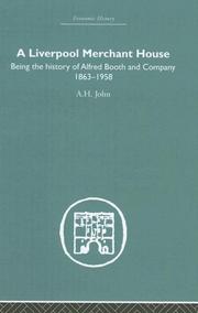 Cover of: A Liverpool Merchant House by A.H John