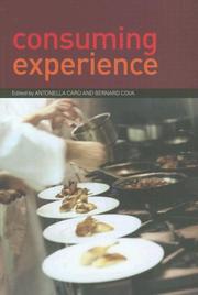 Cover of: Cosuming Experience