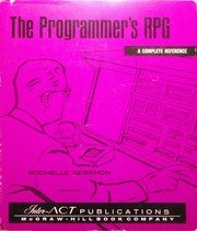 Cover of: Programmer's R.P.G.
