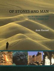 Cover of: Of stones and man: from the pharaohs to the present day