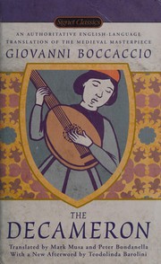 Cover of: Decameron by Giovanni Boccaccio, Mark Musa, Peter Bondanella, Thomas G. Bergin, Teodolinda Barolini
