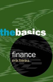 Cover of: Finance by Erik Banks