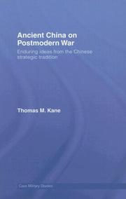 Cover of: Ancient China and Post Modern War (Cass Military Studies)