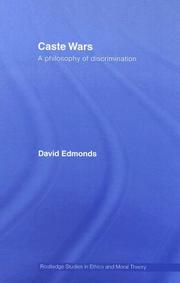 Cover of: Caste Wars: a philosophy of discrimination