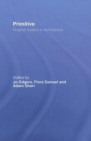 Cover of: Primitive by Jo Odgers, Jo Odgers