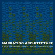 Cover of: Narrating Architecture: A Retrospective Anthology