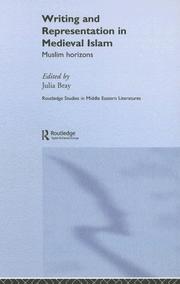 Cover of: Writing and Representation in Midieval Islam | Julia Bray