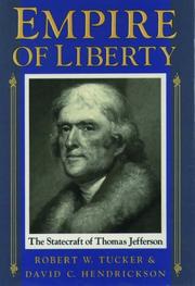 Cover of: Empire of Liberty: The Statecraft of Thomas Jefferson