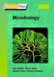 Cover of: Instant Notes in Microbiology (Instant Notes) | Baker & Kahn