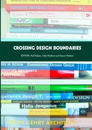 Cover of: Crossing Design Boundaries by Paul Rodgers, Libby Brodhurst, Duncan Hepburn