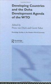 Cover of: Developing countries and the Doha development agenda of the WTO