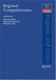 Cover of: Regional Competitiveness (Regional Development and Public Policy)