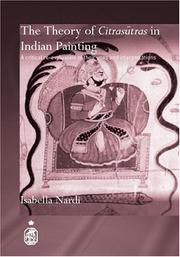 Cover of: The theory of Citrasutras in Indian painting by Isabella Nardi