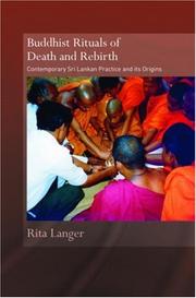 Cover of: Buddhist Rituals Death And Rebirth by Rita Langer