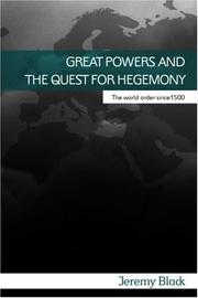 Cover of: Great Power Strategy and Politics: Strategic Culture and International Relations, 1500-2000 (War, History and Politics)