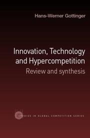 Cover of: Innovation, technology, and hypercompetition