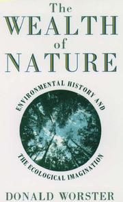 Cover of: The wealth of nature by Donald Worster