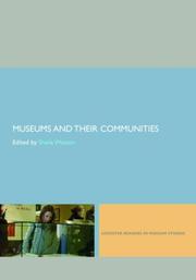 Cover of: Museums and their Communities (Leicester Readers in Museum Studies) by Sheila Watson