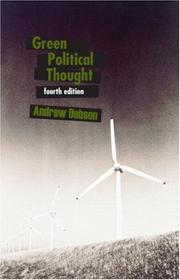 Cover of: Green Political Thoughts: Green Political Thoughts