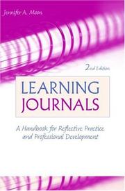Learning Journals by Jennifer Moon
