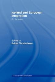 Cover of: Iceland and European Integration: On the Edge