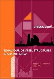 Cover of: Behaviour of Steel Structures in Seismic Areas: | 