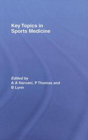 Cover of: Key Topics in Sports Medicine (Key Topics Series) by Narvani/Thomas/