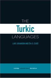 Cover of: The Turkic Languages