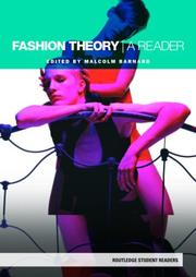 Fashion Theory by Malcolm Barnard
