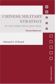 Cover of: Chinese Military Strategy in the Third Indochina War: The Last Maoist War (Asian Security Studies)