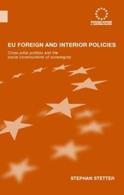 Cover of: EU Foreign and Interior Policies