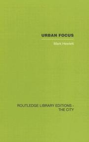 Cover of: Urban Focus